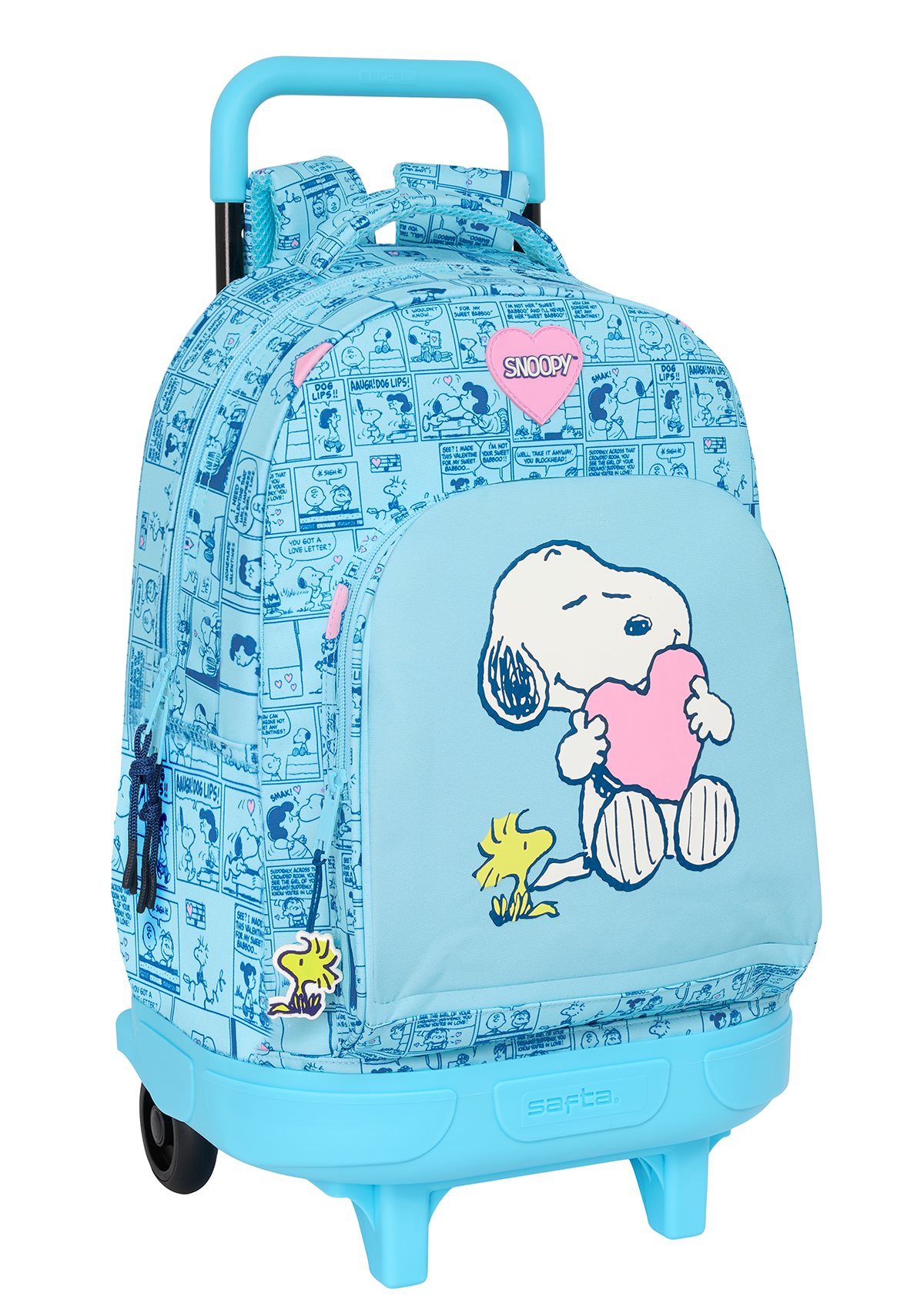 Snoopy Love Large Backpack Wheeled