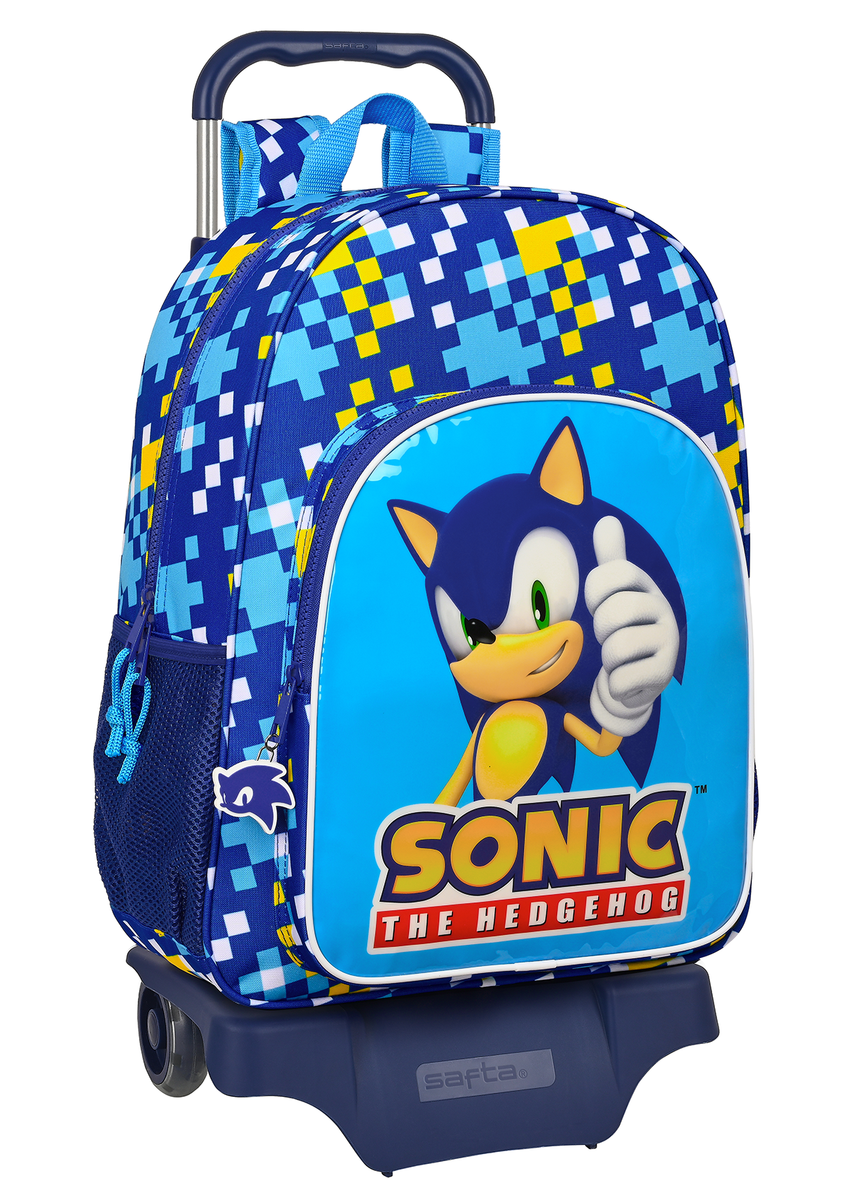 Sonic The Hedgehog Speed Large Backpack Wheeled