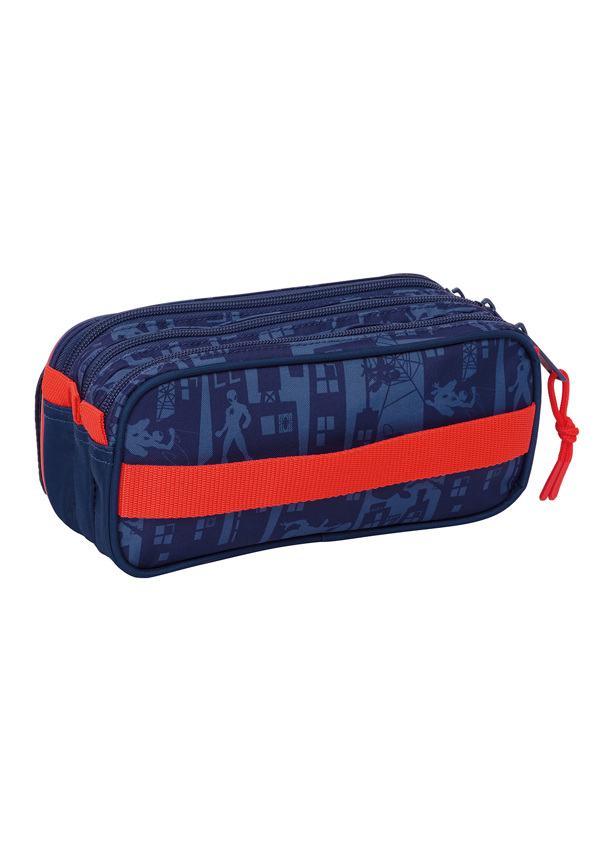 Spiderman Large Triple Pencil Case