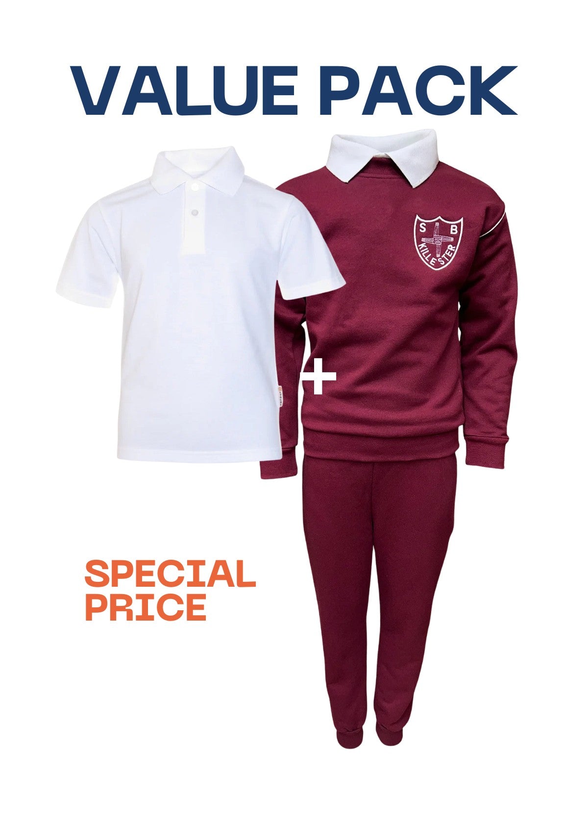 St. Brigid's Road N.S. Killester Tracksuit Value Pack VX