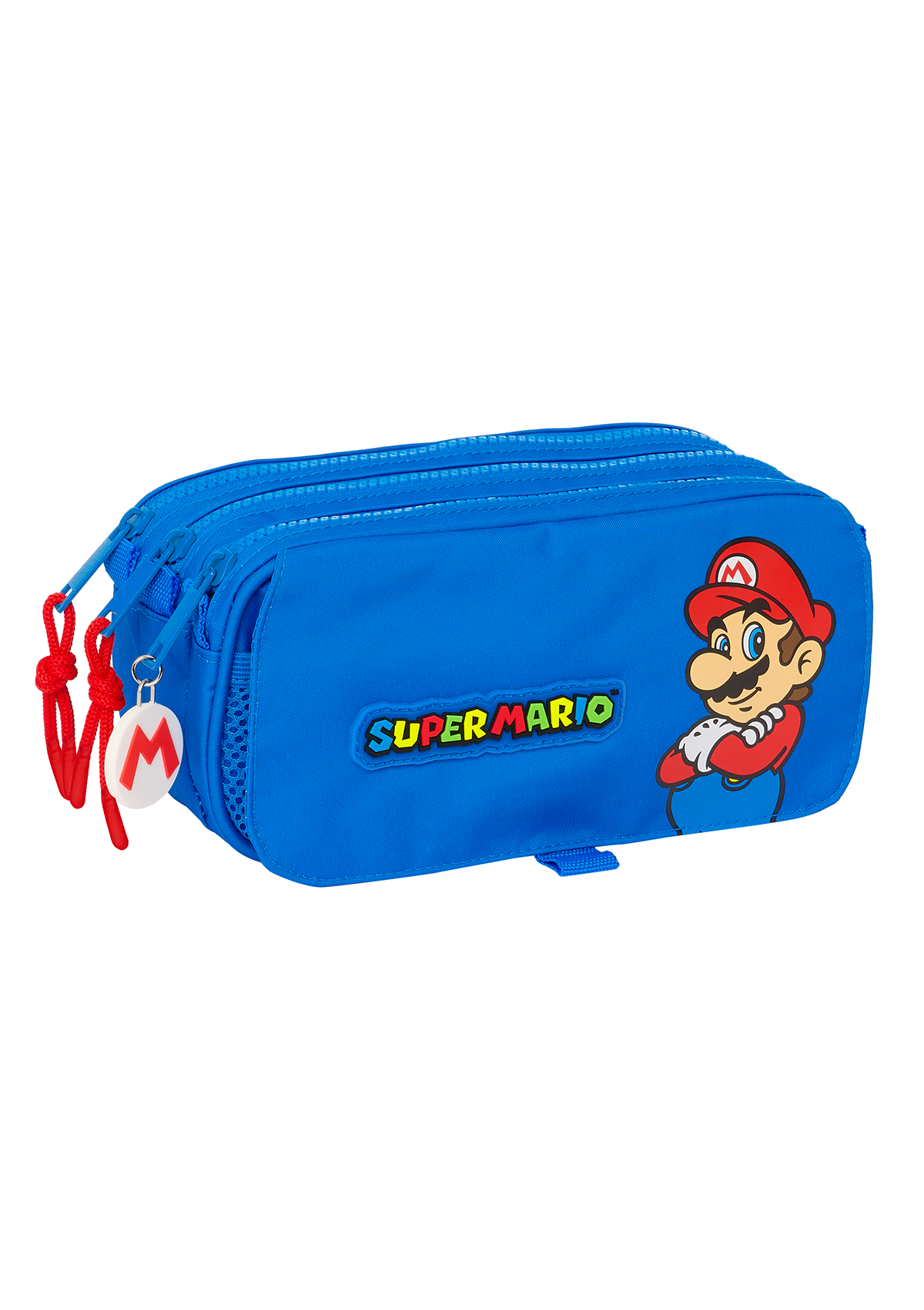 Super Mario Play Large Triple Pencil Case