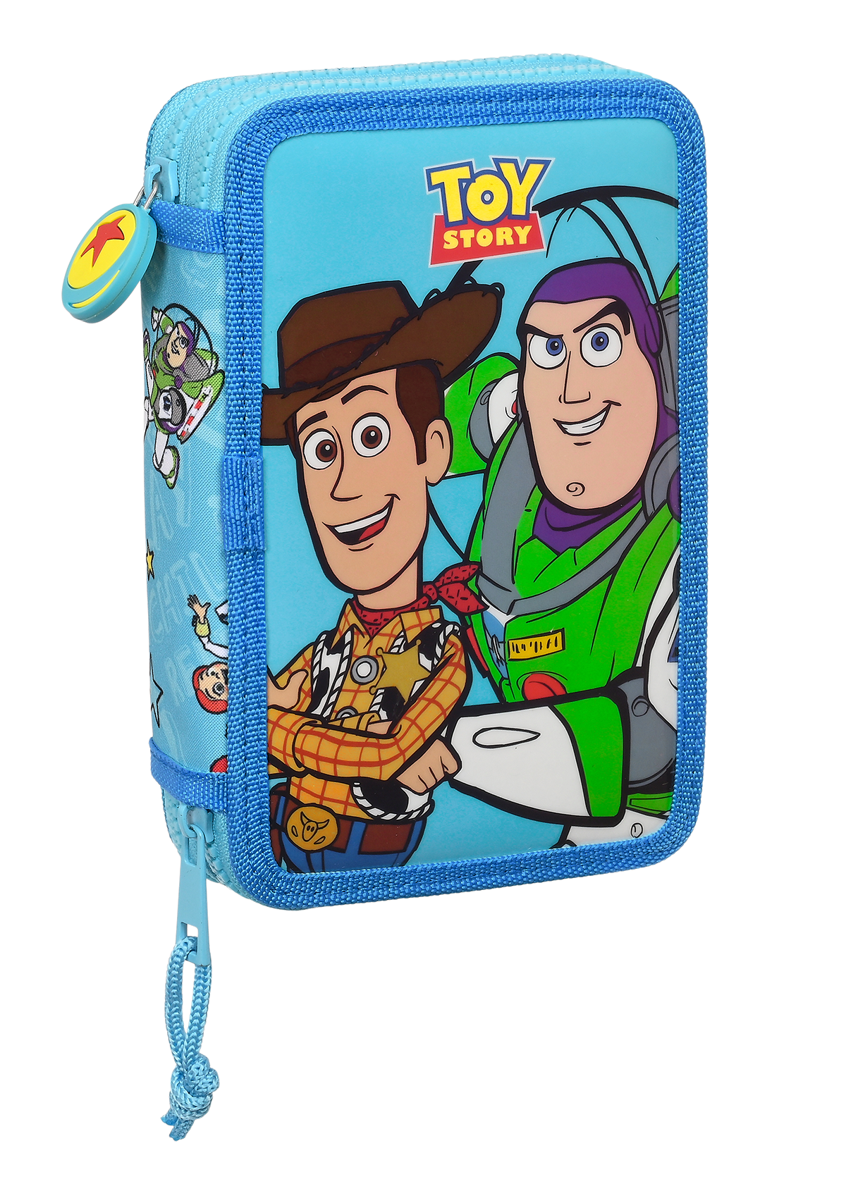 Toy Story Ready To Play 28pc Small Double Pencil Case