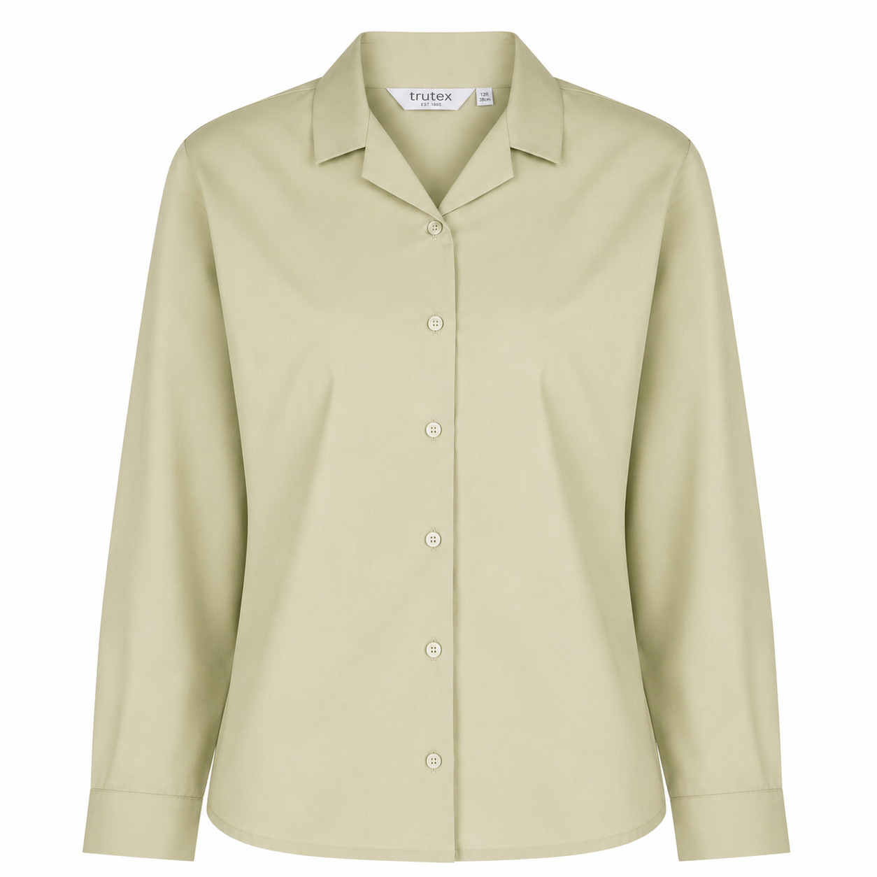 Girls Cream Revere Blouse 2PK