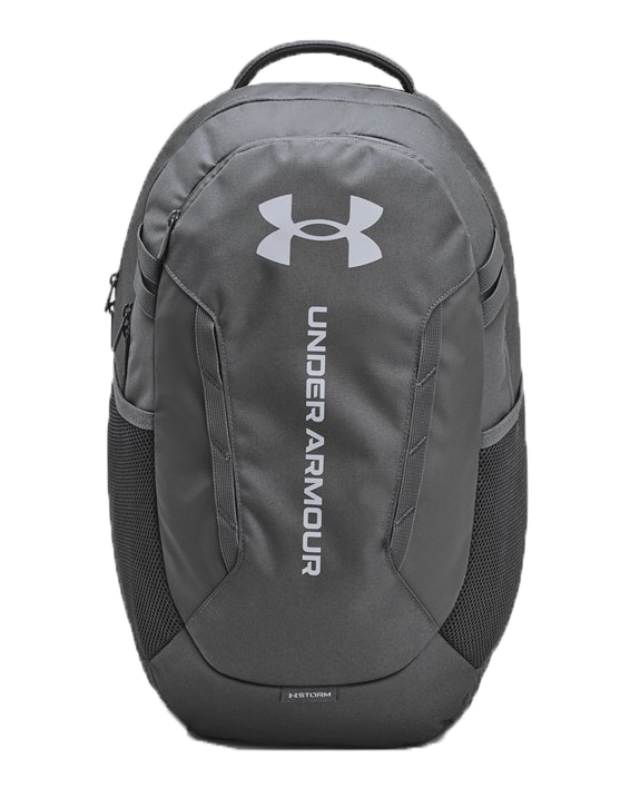 UA Hustle 6.0 Backpack Castlerock/Steel Grey
