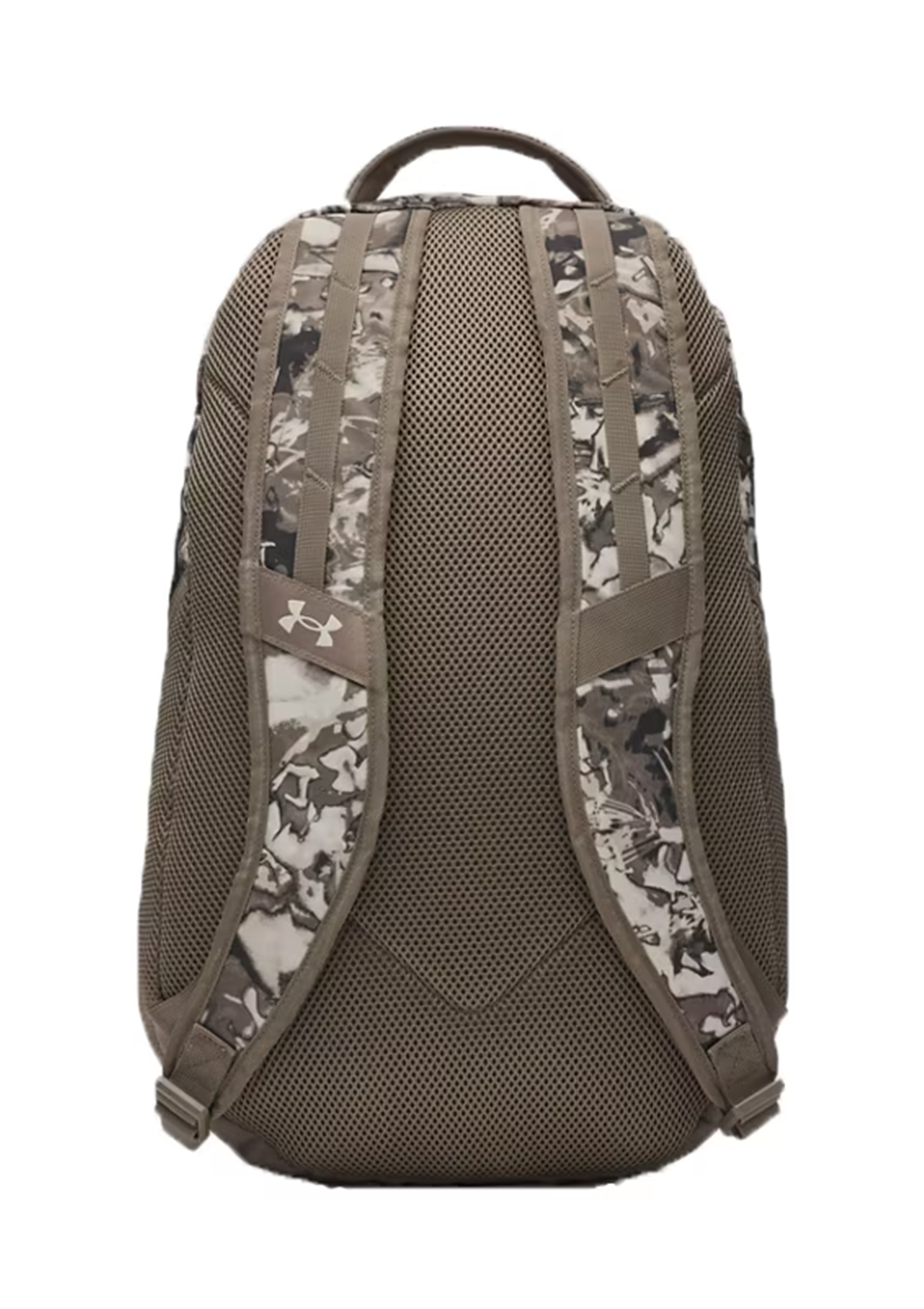 UA Hustle 6.0 Backpack Taupe Dusk/Summit White