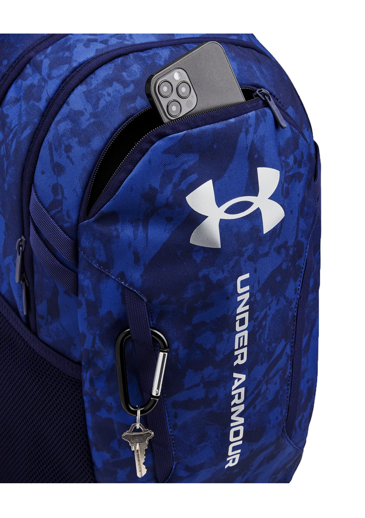 UA Hustle 6.0 Backpack Tech Blue