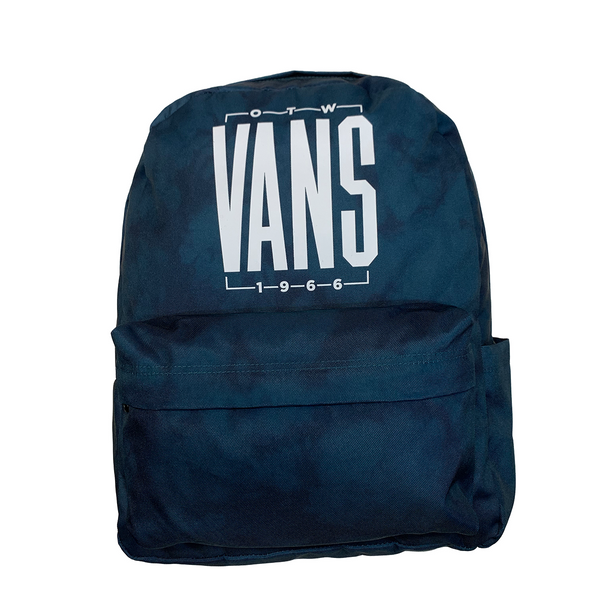 Navy top vans backpack