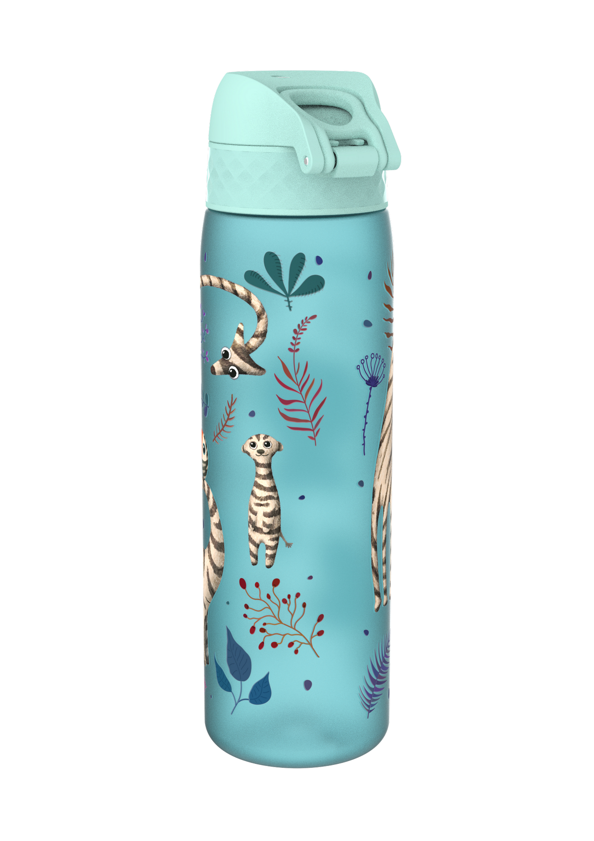 ION8 Recyclon Zebra Fans Water Bottle Leak Proof 500ml (18Oz) BPA Free Z2