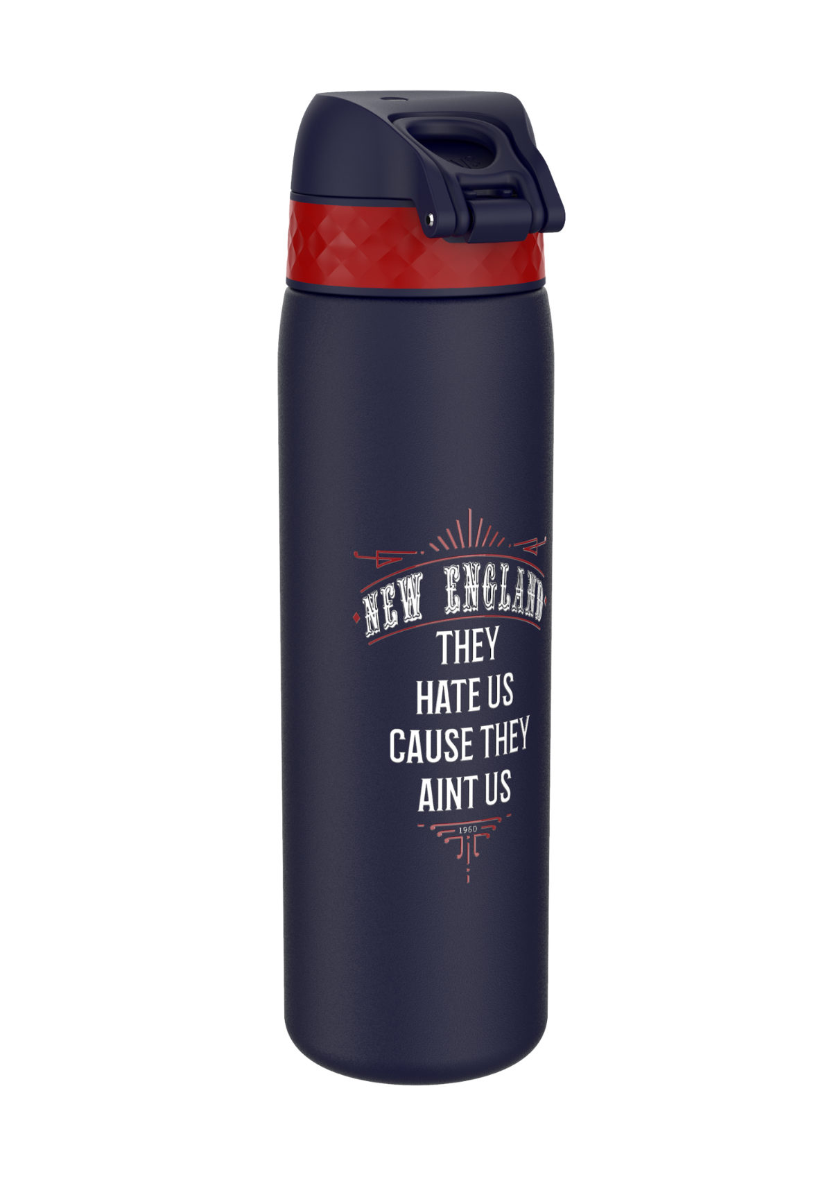 ION8 NFL Patriots  Water Bottle Leak Proof 600ml 20oz Stainless Steel