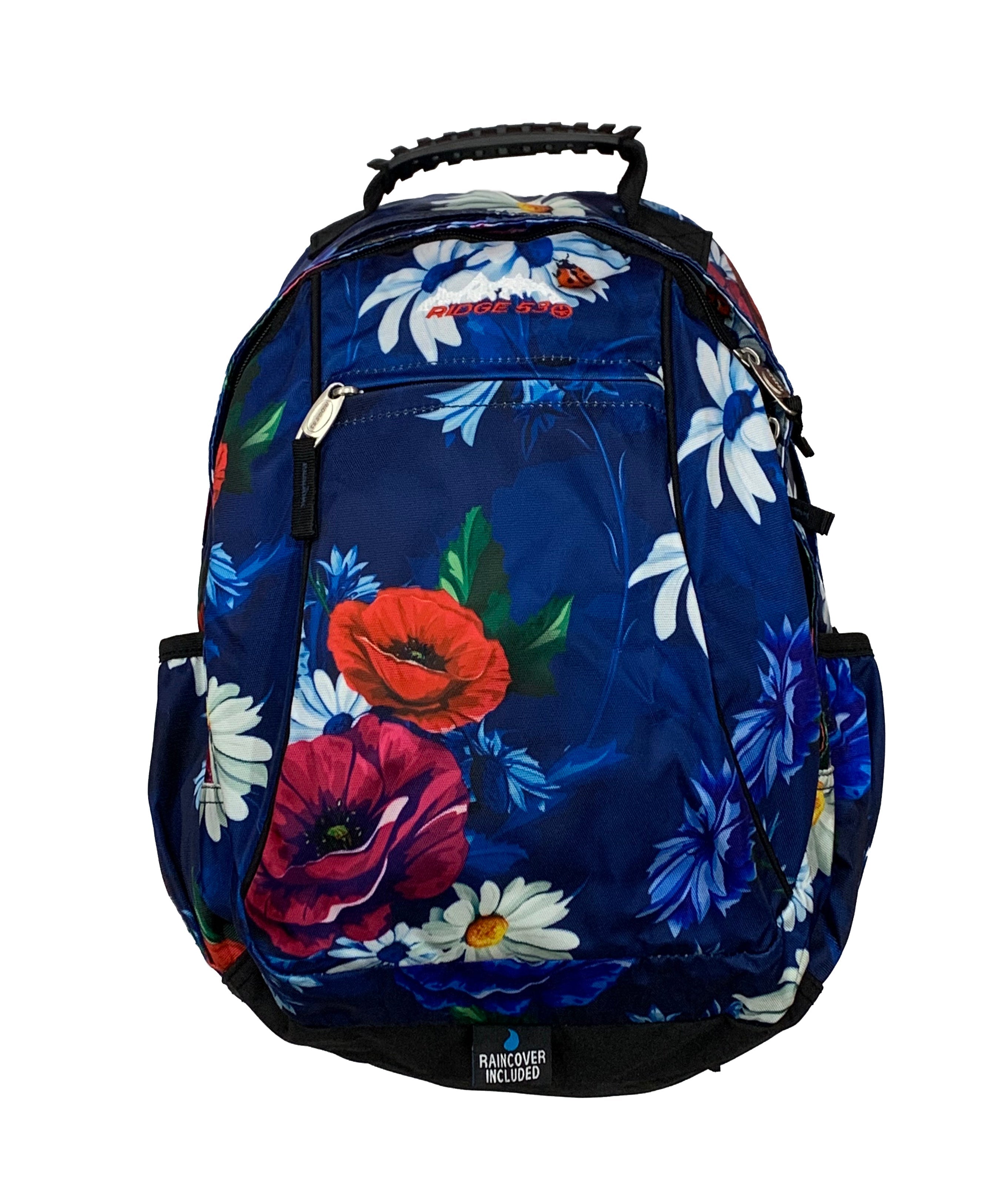Ridge53 Backpack Abbey Fleur Blue Daisy