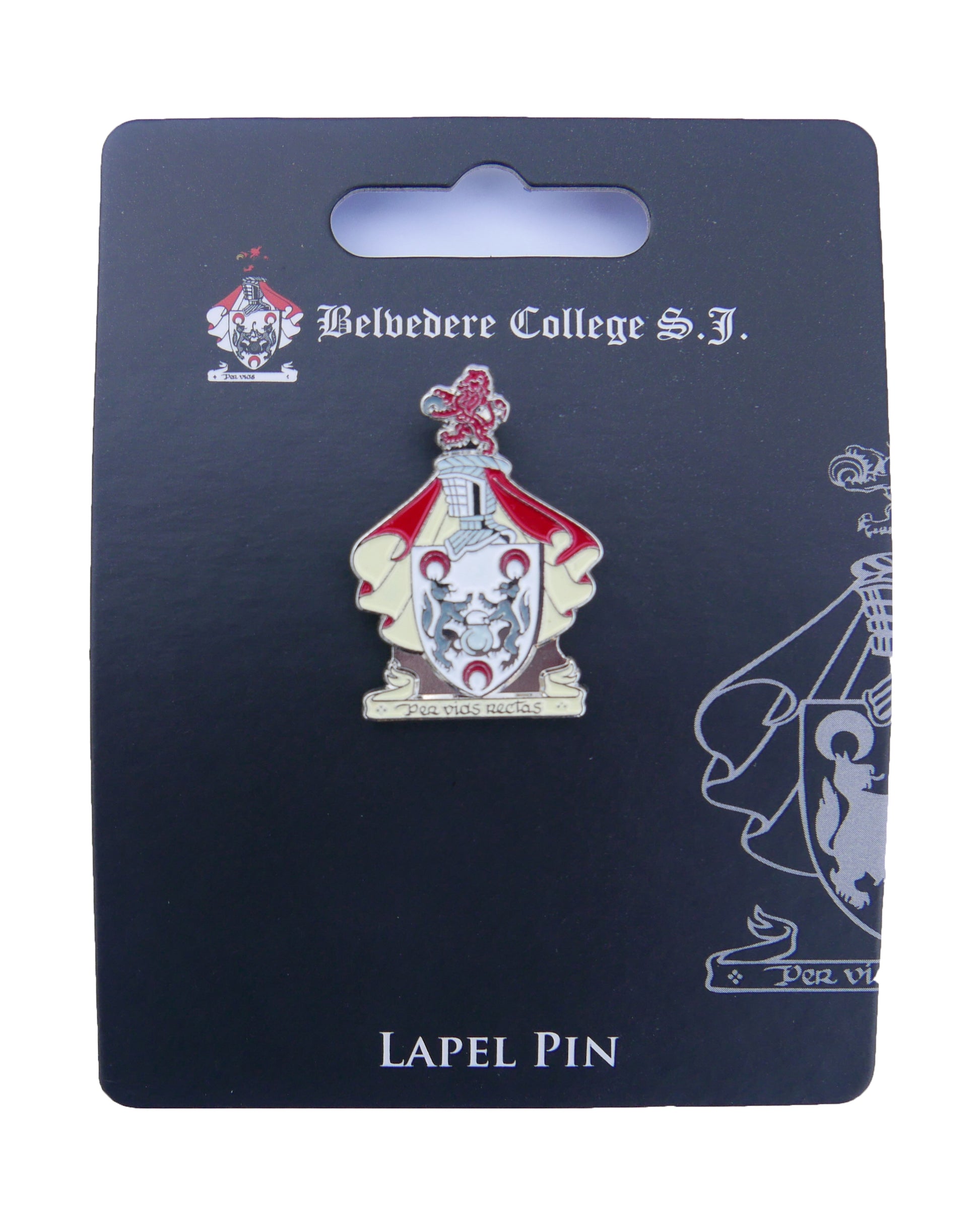 Belvedere College Crested Lapel Pin