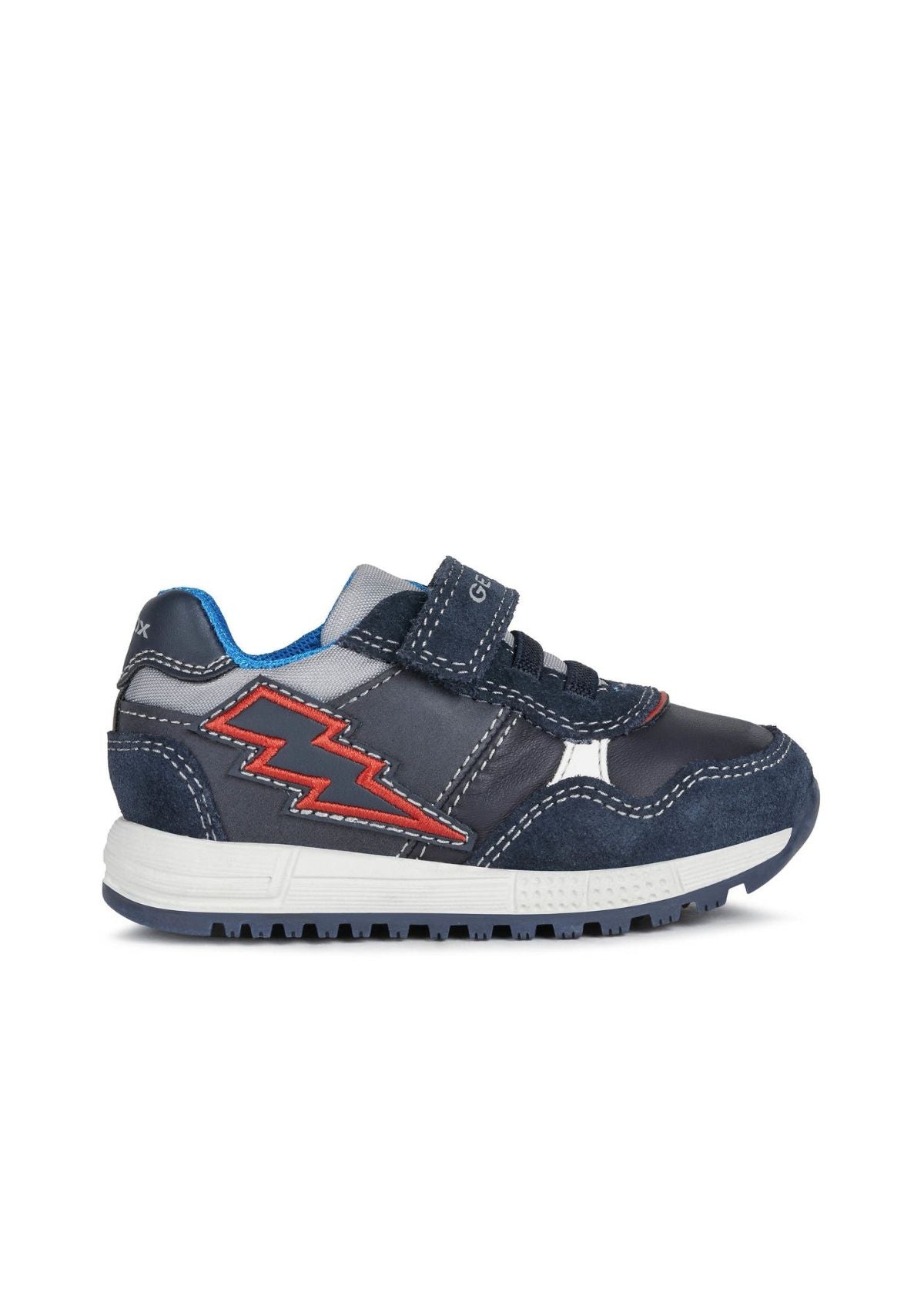 Geox Baby Boys Trainers ALBEN Dark Navy Red