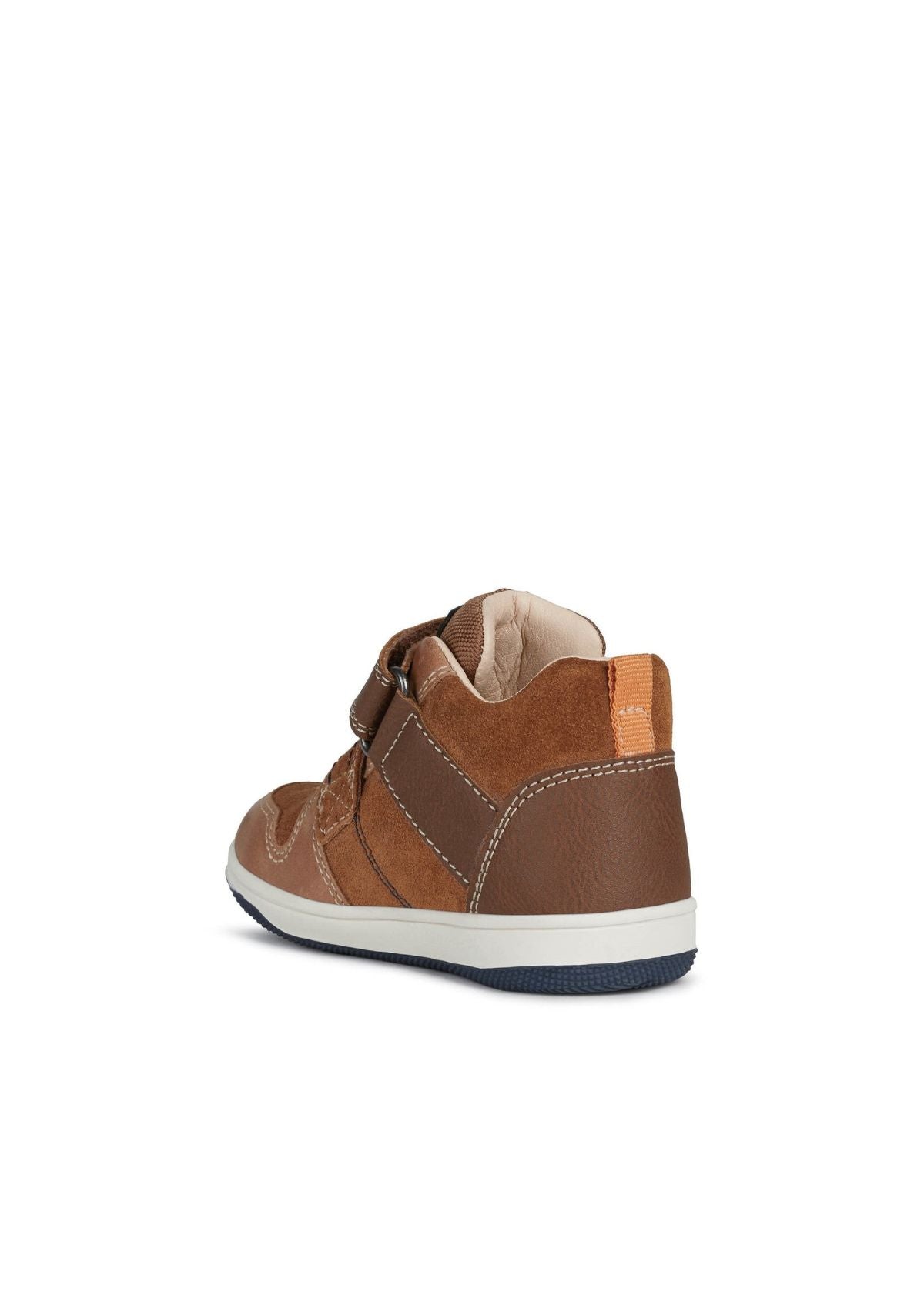 Geox Baby Boy FLICK Brown Navy back