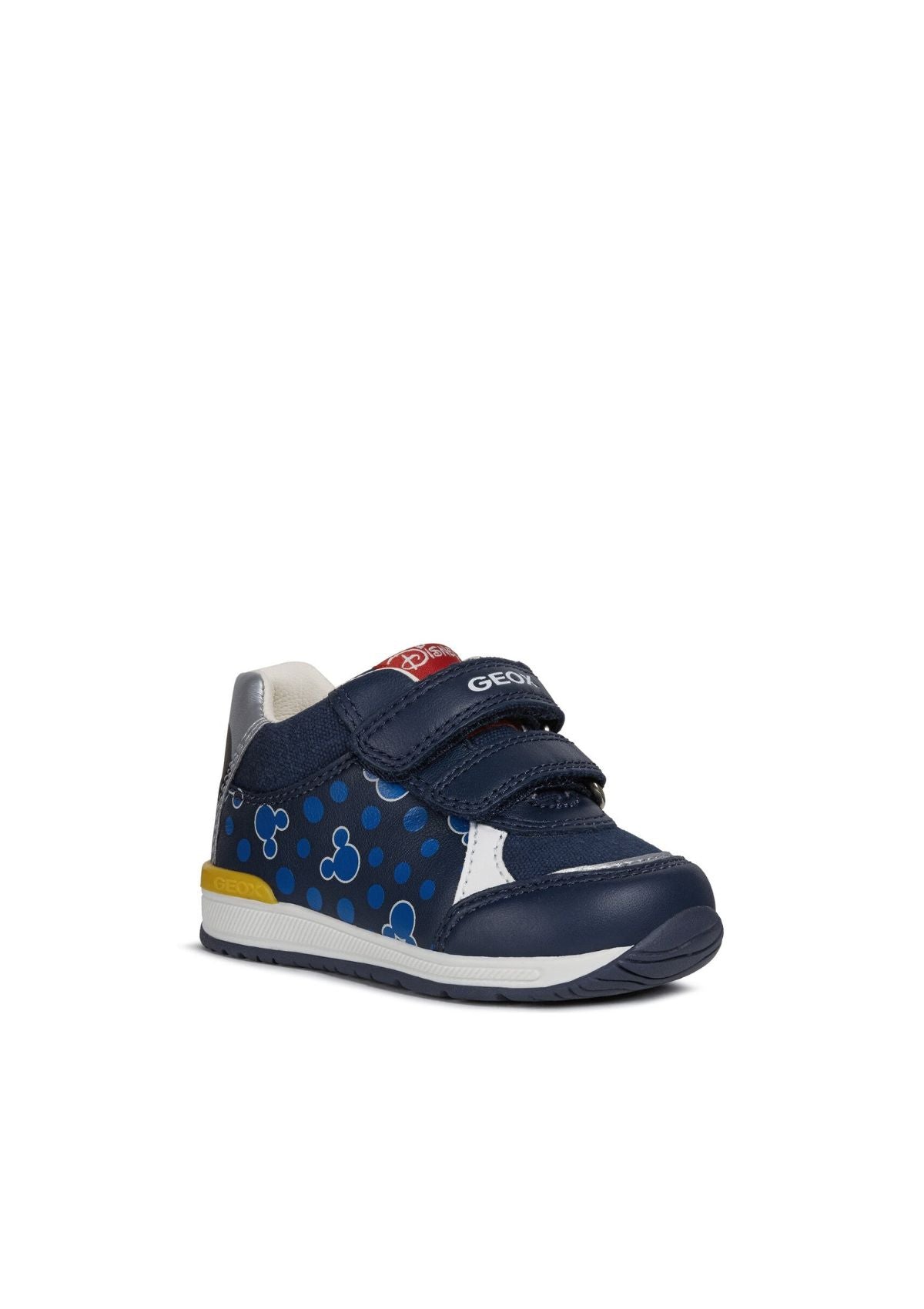 Geox Baby Boys RISHON Navy Silver Side Front