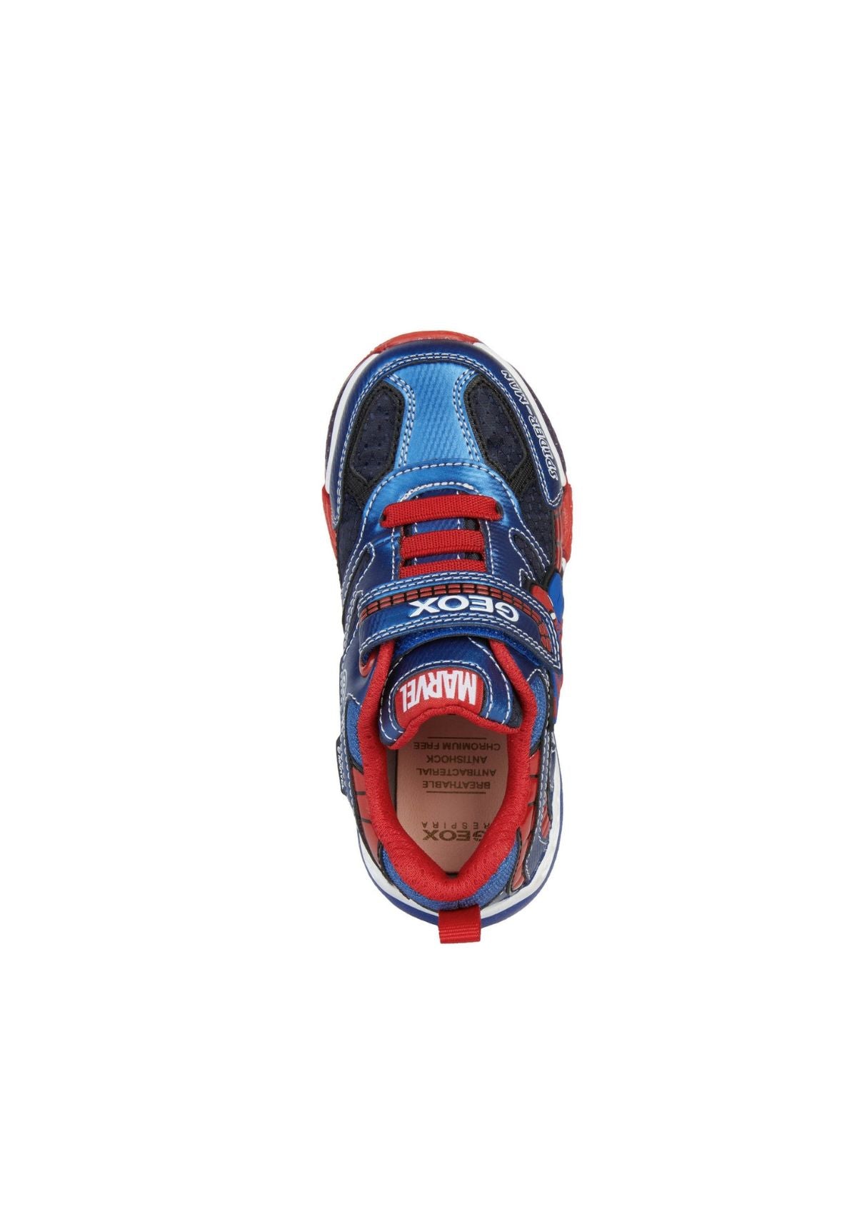 Geox Boys BAYONYC Navy Royal Spiderman Up