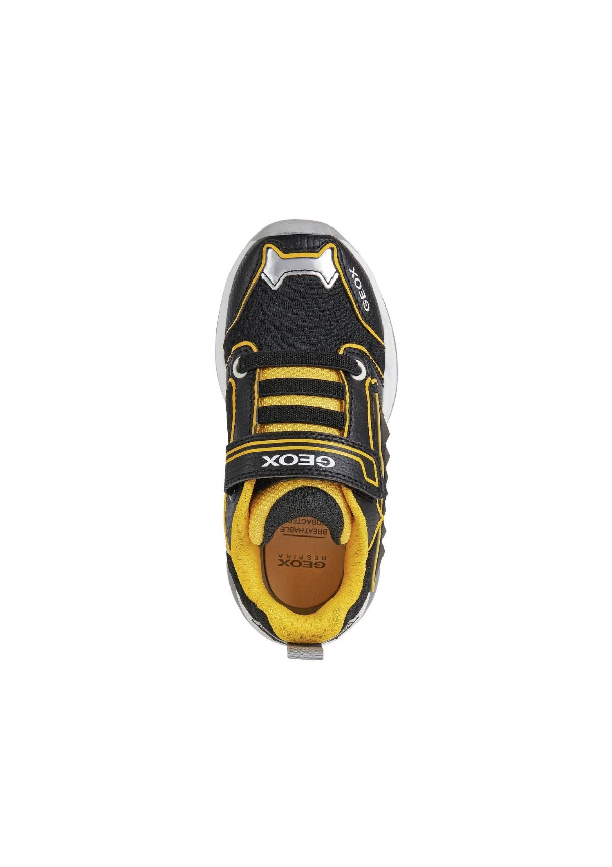 Geox Boys SPAZIALE Black Yellow up