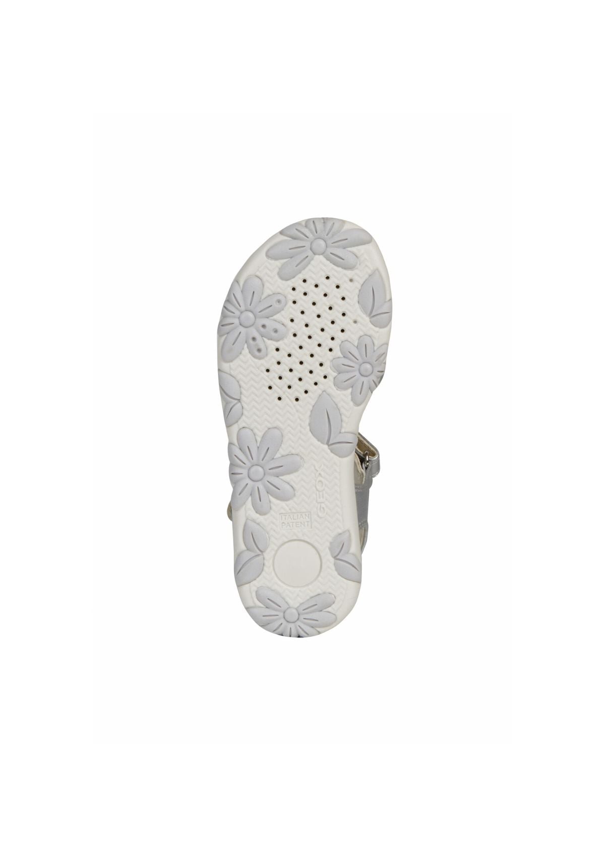 Geox Girls HAITI Silver sole