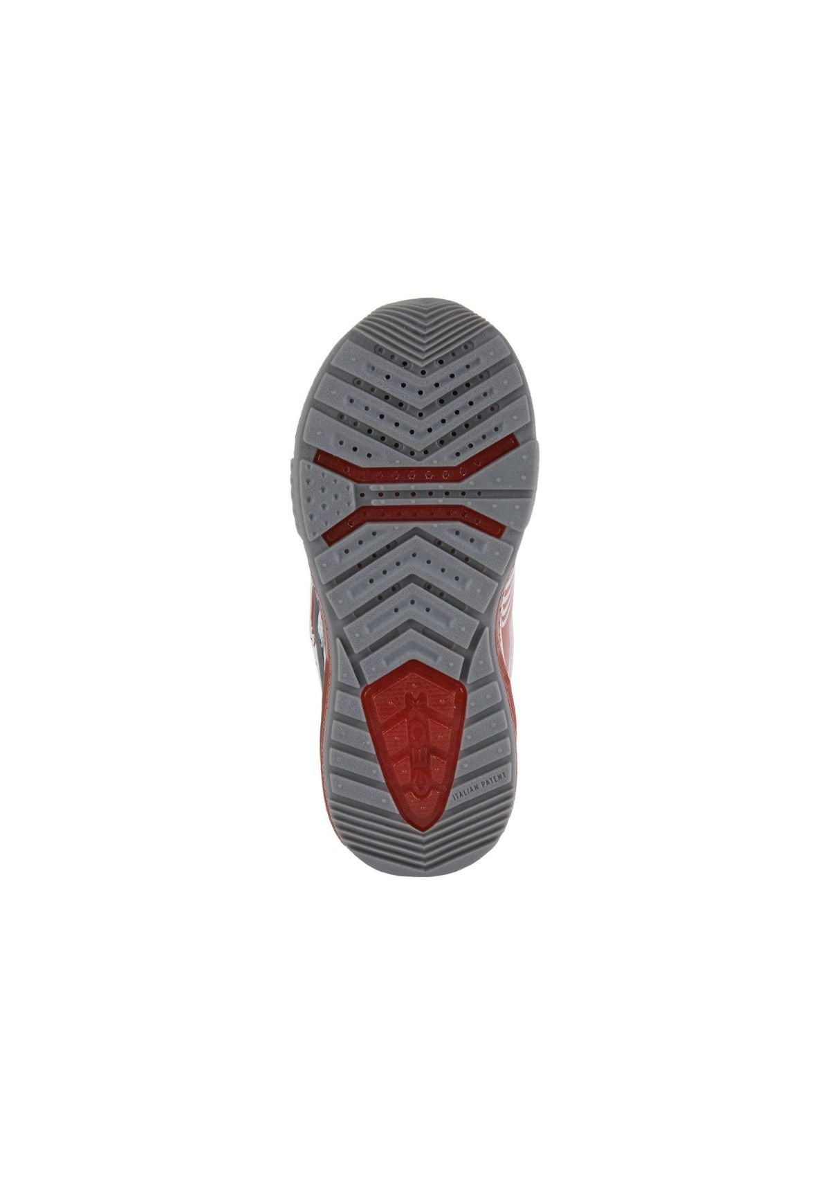 Geox Junior Boys BAYONYC Grey Red sole