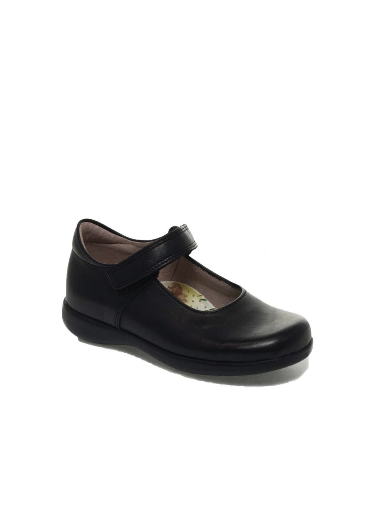 Petasil Girls School Shoes Bea Black Patent