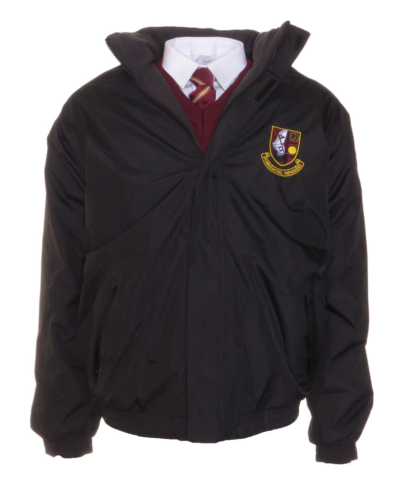 Pobalscoil Neasain Crested School Jacket (Black)