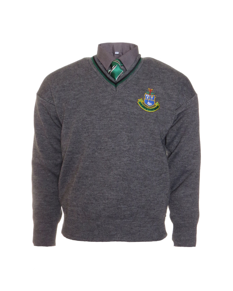 St Kevin's Junior Cycle Grey Jumper